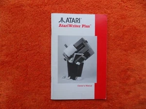 ATARI WRITER PLUS paperback book - user guide / owner manual - Picture 1 of 3
