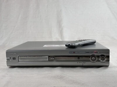 Philips DVDR-72 (DVDR72/17) Progressive Scan DVD Recorder Disc Player W/ REMOTE - Image 1 of 4