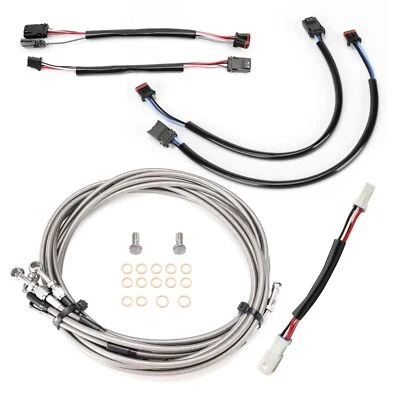 Kit de cable de embrague extendido para Harley Touring 2017-2020 Road King con ABS 16"" Foto 1 de 4