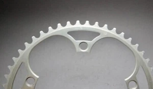 Stronglight Chain Ring / 52 T / BCD 144 mm / Silver Champagner / Campagnolo - Picture 1 of 7