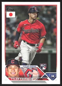 Topps Japan Edition 2023 #182 Tyler Freeman - Foto 1 di 2