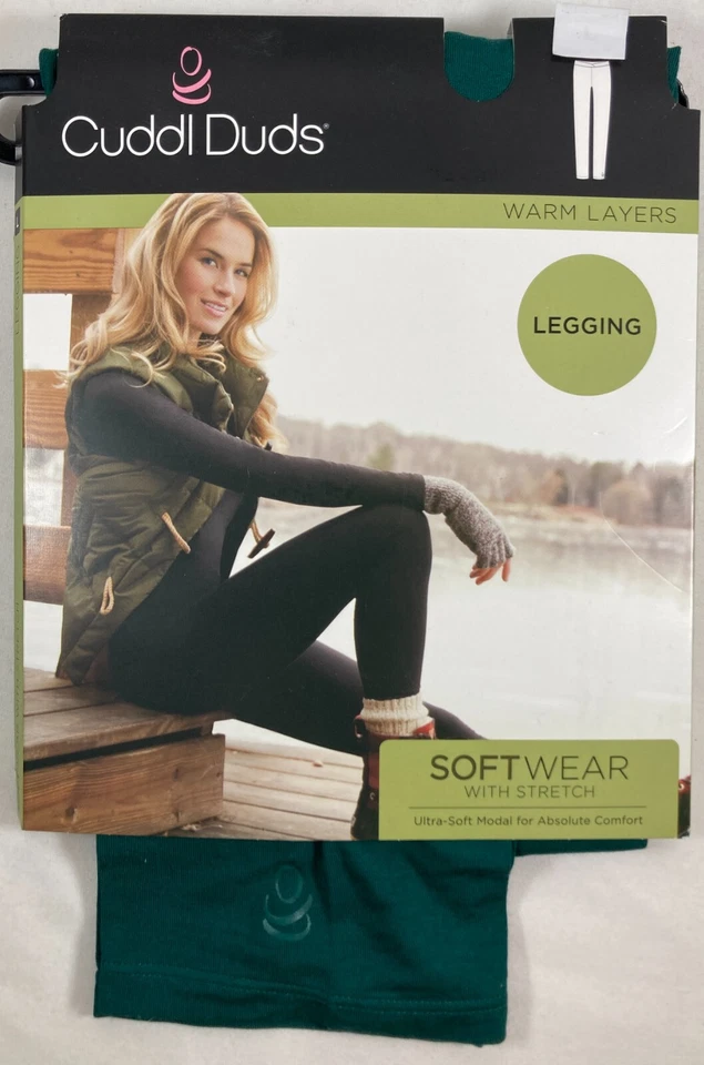 NUEVO CON ETIQUETAS Mujer Cuddl Duds Ropa Suave con Leggings Elásticos Tallas y Colores Surtidos Foto 1 de 1