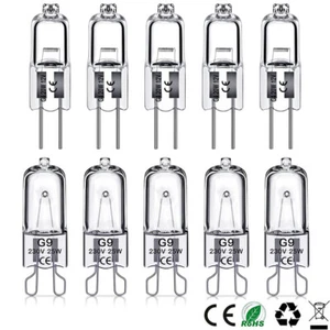 G9 G4 25W 40W 60W Halogen Capsule LED Light Bulb Replace Bulbs Lamps 12V 230V - Picture 1 of 15