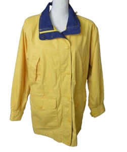 CABIN CREEK Yellow windbreaker Women's Size medium - Picture 1 of 3
