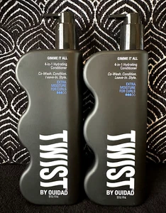 2pk TWIST OUIDAD GIMME IT ALL 4 in 1 CO-WASH CONDITIONER OR LEAVE-IN STYLE 16 oz - Picture 1 of 6