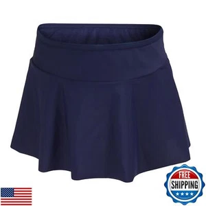 Lands' End Girls' Swimwear UPF 50 Swim Skirt, Deep Sea Navy - Picture 1 of 1