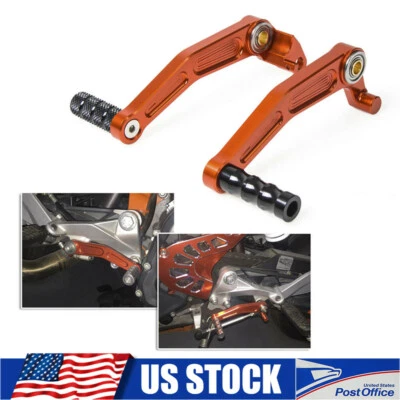 Juego de palancas de pedal de engranaje de embrague de freno de pie CNC de aluminio para KTM RC 200 390 Duke 13 Foto 1 de 4