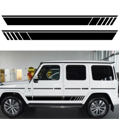 Vinyl Decals Stickers Body Stripes Graphics Decoration For Car SUV Off-road 2PCS - Image 1 of 4