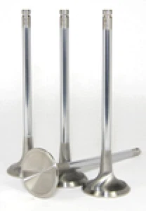 GSC Power Division 2021-8 Chrome Polished Exhaust Valve Set for 4B11T - Picture 1 of 1