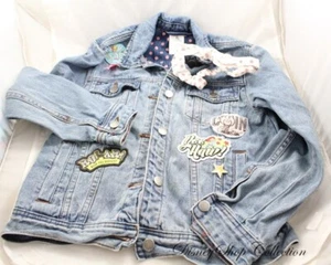 Veste en jean fille Toy Story DISNEYLAND PARIS Jessie La Bergère écusson 9/10 an - Picture 1 of 9