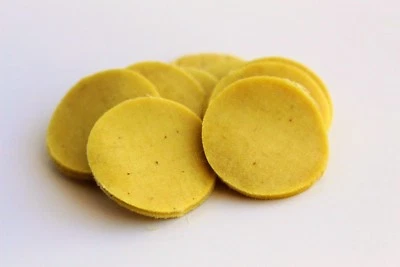 40-49 CAL 1 1/8" REDONDO PREMIUM LUBE® .005" PARCHE DE TIRO / CANTIDAD. 100 / EMSS4055 Foto 1 de 4