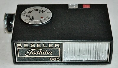 **** FUNCIONANDO Beseler Toshiba 660 Unidad de Flash Electrónico Cámara - ¡SÚPER PRECIO!! Foto 1 de 4