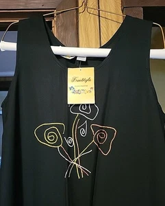 Womens FreeStyle Original 1X Rayon Dress 1X *NWT* - Picture 1 of 7