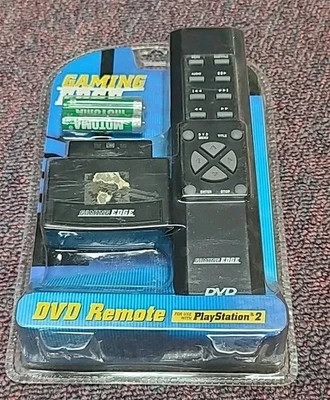 Gaming Edge PS2 DVD Remote DVD Player Wireless Remote Control for Playstation 2 - Image 1 of 4