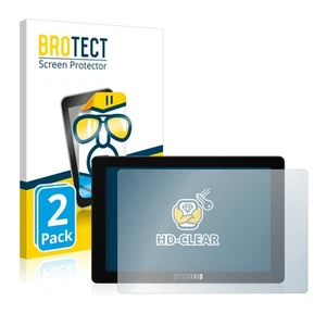 2x Display Schutz Folie für SmallHD 702 Touch Zubehör Transparent - Afbeelding 1 van 6
