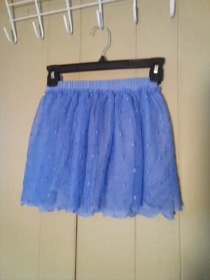 Falda Matilda Jane Niñas 8 Tul Encaje Azul Púrpura Foto 1 de 4