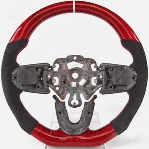 Alcantara Carbon Fiber Steering Wheel for 2014+ MINI F54 F55 F56 F60 Cooper S - Picture 1 of 7