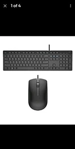 Dell Keyboard (KB216) And Mouse (MS116t1) Set USB MKeyboard Optical Mouse - Picture 1 of 3
