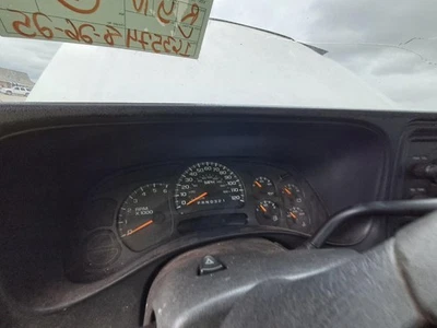 Used Speedometer Gauge fits: 2006 Chevrolet Silverado 1500 pickup cluster MPH US - Image 1 of 4