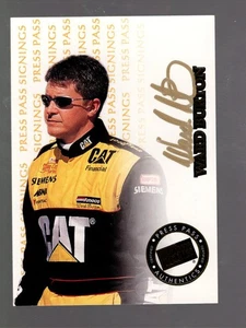 1999 Ward Burton Press Pass Signings Gold 95/100 NASCAR - Picture 1 of 2