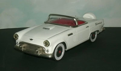 1/18 Scale 1956 Ford Thunderbird Tin Friction Car Model 10.5" Fifties 50's Japan - Image 1 of 4
