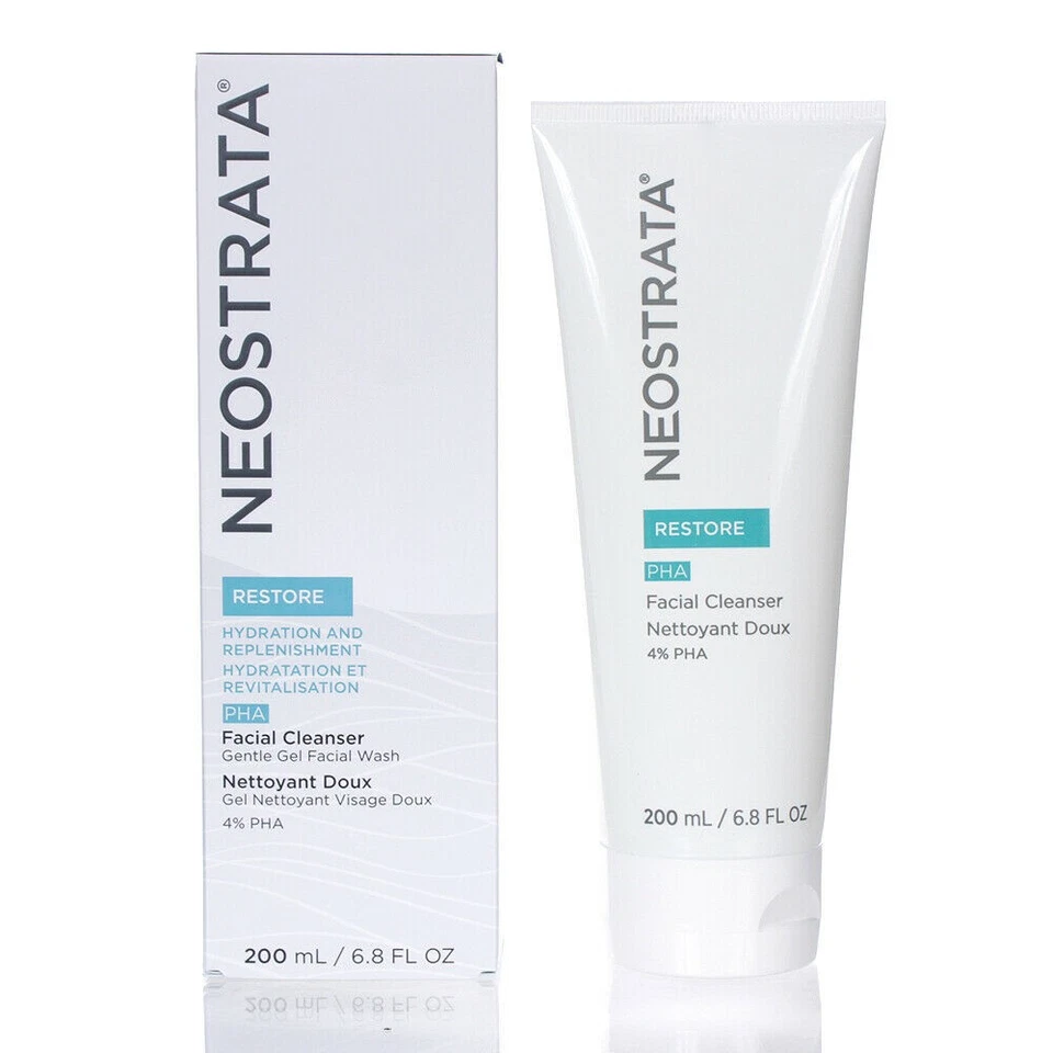 Limpador facial Neostrata Restore 4% PHA 6,8 oz/200 ml novo na caixa - Imagem 1 de 1