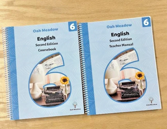Oak Meadow Grade 6 English Coursebook and Teacher Manual (Current Versions) - Image 1 of 1