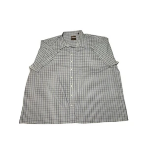 Oak Hill Plaid Shirt 6XL Continuous Comfort Wrinkle Free Cool & Dry - Picture 1 of 9