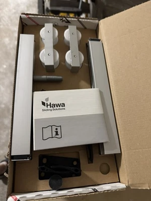 Hafele 940.80.118 Sliding Door Hardware, HAWA Junior 80/B, Set - Image 1 of 4