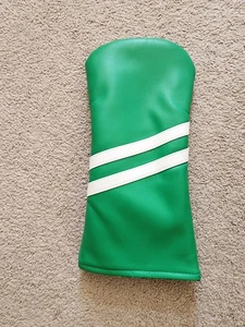 Generic Green White Stripes Golf Driver Headcover Brandneu - Bild 1 von 3