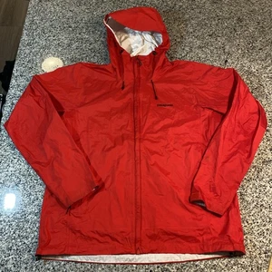 Patagonia Torrentshell 3L H2NO Rain Jacket - Red Men’s Size XL - Picture 1 of 13