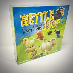 New BATTLE SHEEP BOARD GAME blue orange 2014 OOP english battlesheep SEALED! NIS - Picture 1 of 5