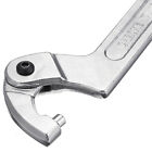 7" Chrome Vanadium Steel 3/4"-2" 19-51MM Adjustable C Spanner Hook Wrench Tool