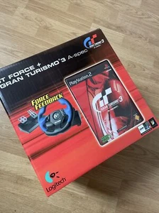 NEUF NEW pack volant + GT 3 gran turismo 3 playstation PS2 - Imagen 1 de 5
