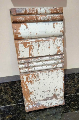 Vintage Architectural Wood Salvage Cover