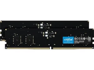 Crucial 32GB (2 x 16GB) DDR5 5600 (PC5 44800) Desktop Memory Model CT2K16G56C46U - Picture 1 of 7