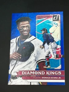 2022 Donruss #16 Ronald Acuna Jr. #16 Holo Blue Diamond kings - Picture 1 of 2