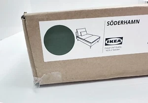 Funda Ikea SODERHAMN para chaise section, Tallmyra verde oscuro 605.578.21 - NUEVA - Imagen 1 de 5