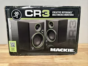 Mackie CR3 Creative Reference 3" Multimedia Monitors (Pair) NEW in Box - Picture 1 of 6