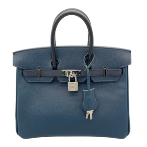 HERMES birkin 25 tricolor B刻印 (2023年製) Handbag Japan ookura - Picture 1 of 8