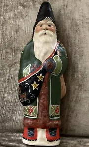 Father Christmas With Reindeer 10 1/2" Vaillancourt Santa 2003 - Picture 1 of 7