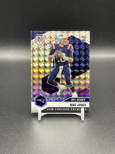 Mac Jones 2021 Panini Mosaic debut de novato Mosaic Prizm #245 Patriots SP - Imagen 1 de 2