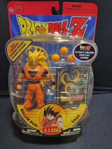 Dragon Ball Z Irwin Figure Vintage set of five ss3 goku as gohan bulma evil buu Cover