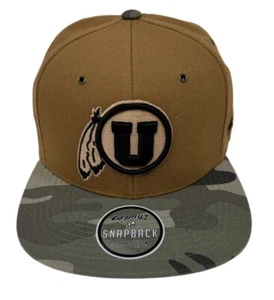Zephyr NCAA Utah Utes “Morocco” Flat Bill SnapBack Hat BRAND NWT - Picture 1 of 5