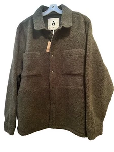 New With Tags Amazon Essentials Women's Oversized Teddy Sherpa Jacket - Picture 1 of 5
