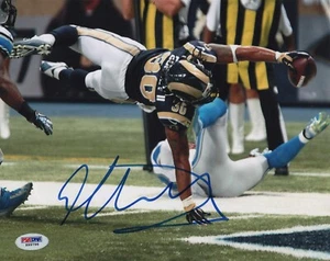 Todd Gurley Autographed Signed 8X10 Photo Los Angeles St Louis Rams Football PSA - Picture 1 of 2