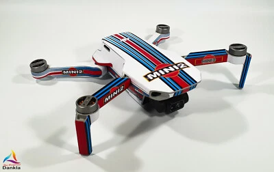 DJI MINI 4K - SKIN - Design: MARTINI  - Decal - Wrap - Folie - Bild 1 von 4