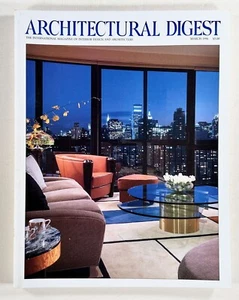 1996 Mar ARCHITECTURAL DIGEST Cubism in Napa Valley MANHATTAN PENTHOUSE Biltmore - Picture 1 of 7