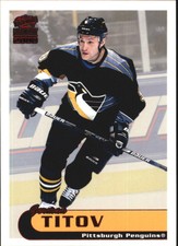 1999-00 Paramount Red Penguins Hockey Card #193 German Titov