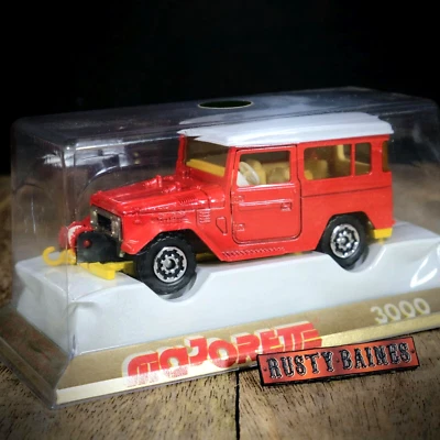 Majorette Toyota Landcruiser tipo J40, rojo, en caja Foto 1 de 4